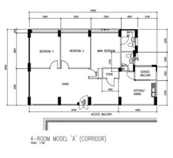 Blk 351 Tampines Street 33 (Tampines), HDB 4 Rooms #561299101